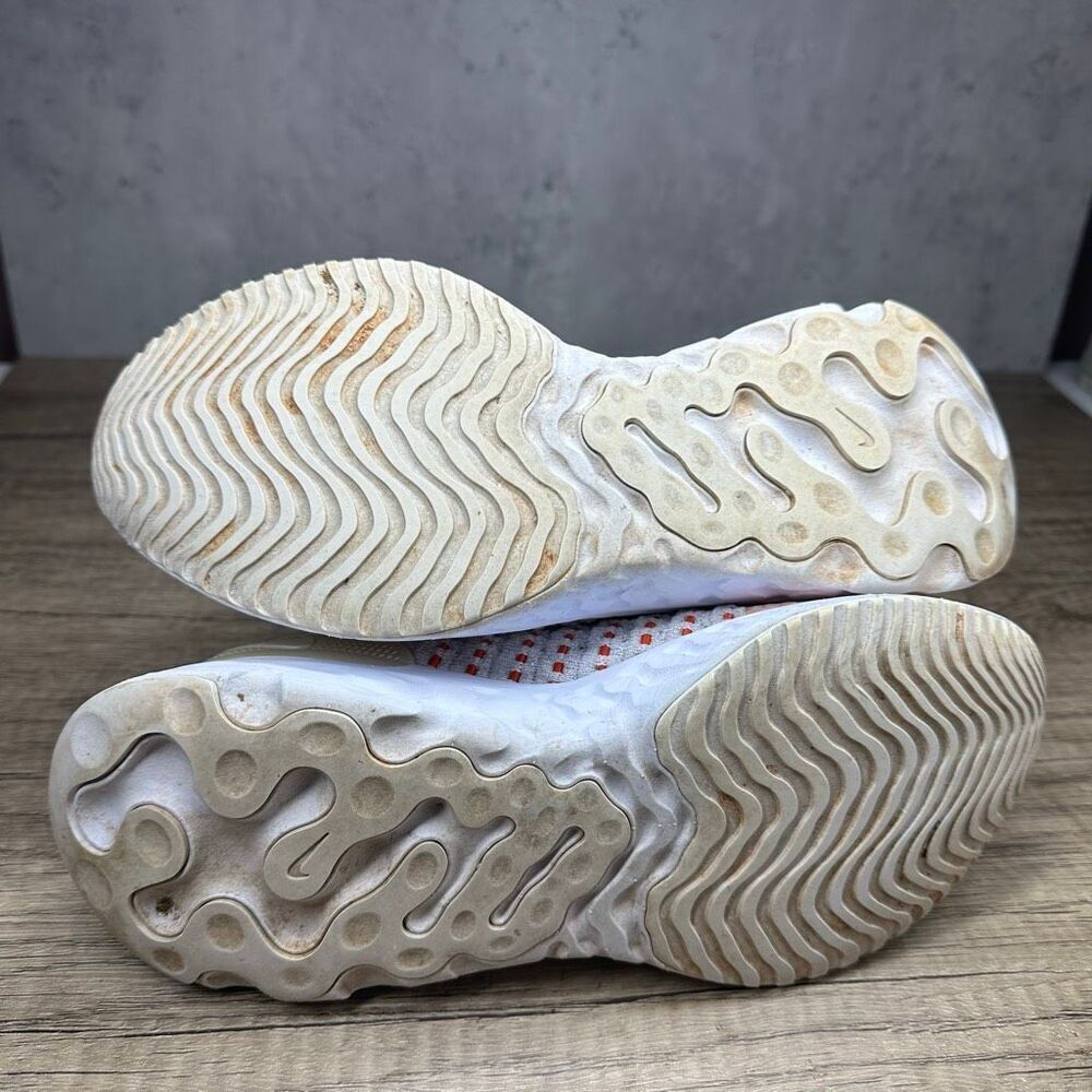 Nike~Women’s~Epic Phantom React Flyknit 2~Vast Grey/Orange(CJ0280-003) Sz 7 - Picture 7 of 8